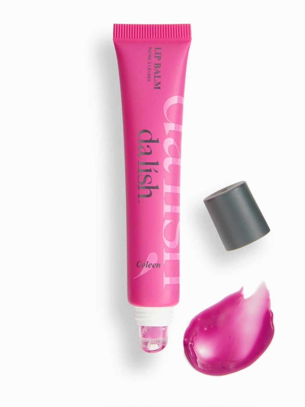 DA LISH COSMETICS Lip Balm in Coleen (vibrant electric violet-purple)